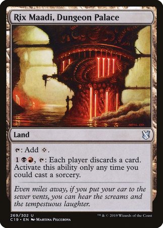 Rix Maadi, Dungeon Palace [Commander 2019] | Spectrum Games