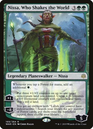 Nissa, Who Shakes the World [War of the Spark] | Spectrum Games