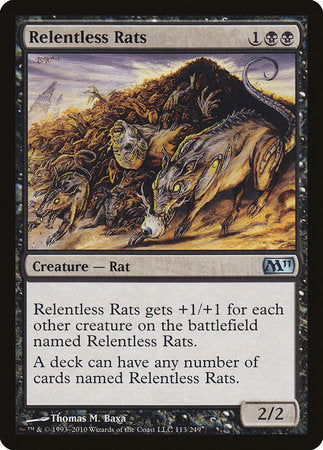 Relentless Rats [Magic 2011] | Spectrum Games