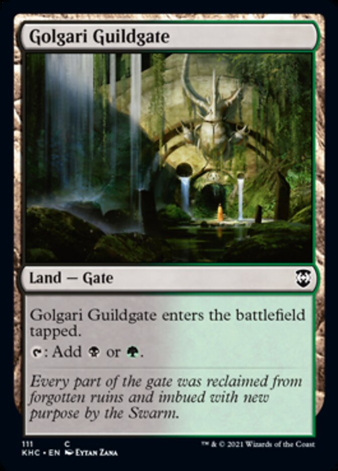Golgari Guildgate [Kaldheim Commander] | Spectrum Games