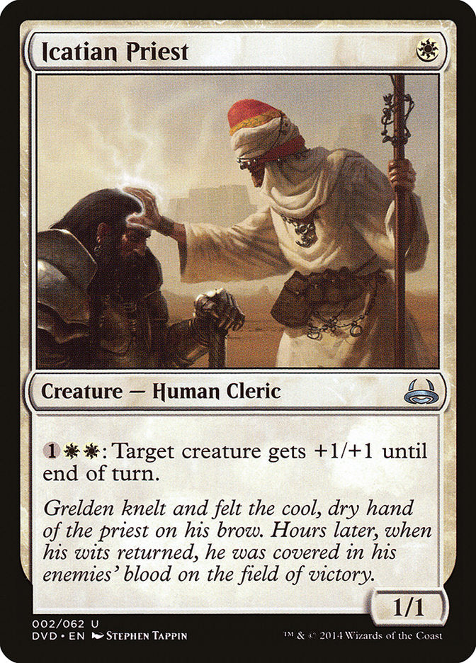 Icatian Priest (Divine vs. Demonic) [Duel Decks Anthology] | Spectrum Games