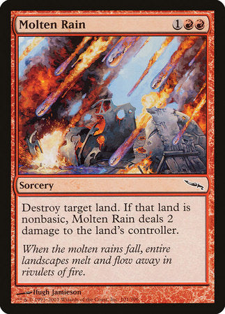 Molten Rain [Mirrodin] | Spectrum Games