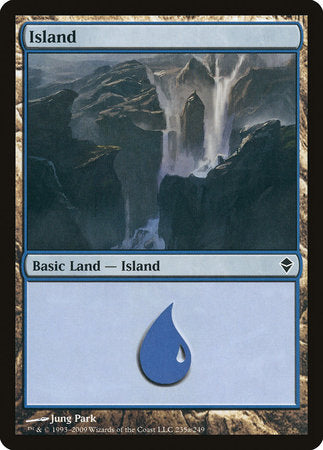 Island (235a) [Zendikar] | Spectrum Games