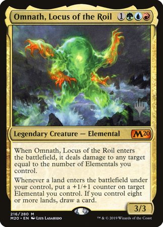 Omnath, Locus of the Roil [Core Set 2020 Promos] | Spectrum Games