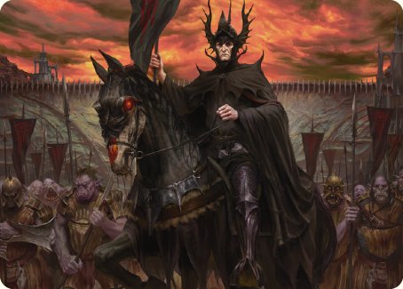 The Mouth of Sauron Art Card [The Lord of the Rings: Tales of Middle-earth Art Series] | Spectrum Games