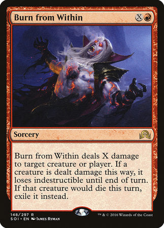 Burn from Within [Shadows over Innistrad] | Spectrum Games