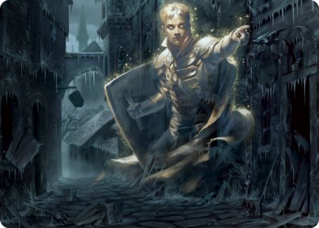 Dennick, Pious Apparition Art Card [Innistrad: Midnight Hunt Art Series] | Spectrum Games