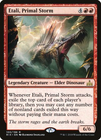 Etali, Primal Storm [Rivals of Ixalan Promos] | Spectrum Games