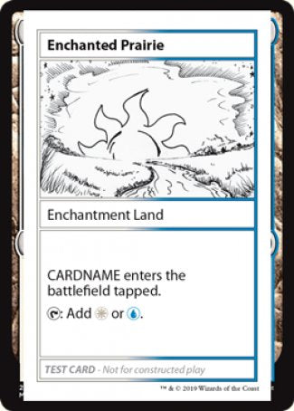 Enchanted Prairie (2021 Edition) [Mystery Booster Playtest Cards] | Spectrum Games