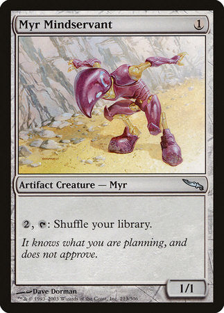 Myr Mindservant [Mirrodin] | Spectrum Games