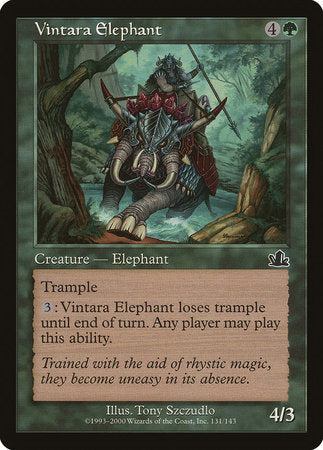 Vintara Elephant [Prophecy] | Spectrum Games