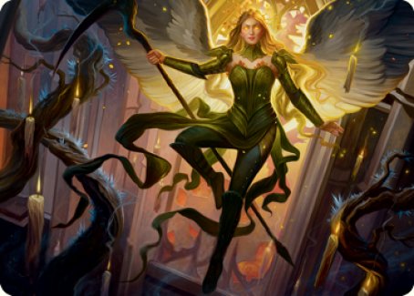 Sigarda, Champion of Light Art Card [Innistrad: Midnight Hunt Art Series] | Spectrum Games