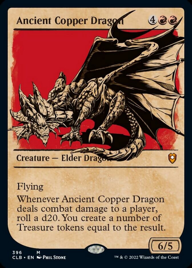 Ancient Copper Dragon (Showcase) [Commander Legends: Battle for Baldur's Gate] | Spectrum Games