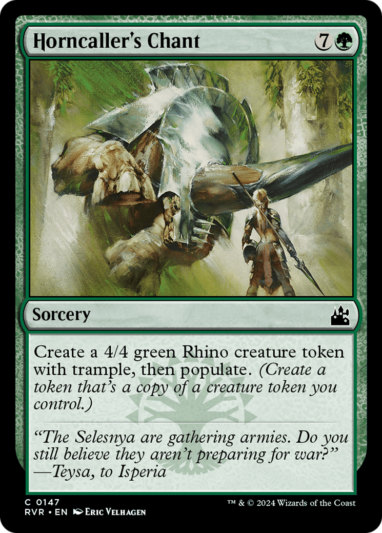 Horncaller's Chant [Ravnica Remastered] | Spectrum Games