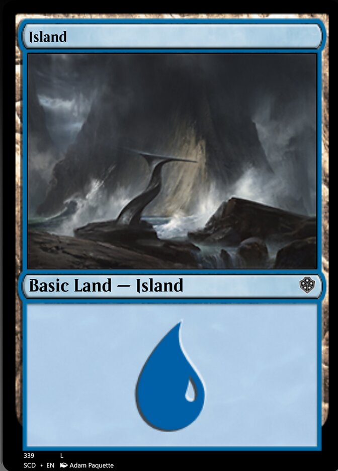 Island (339) [Starter Commander Decks] | Spectrum Games