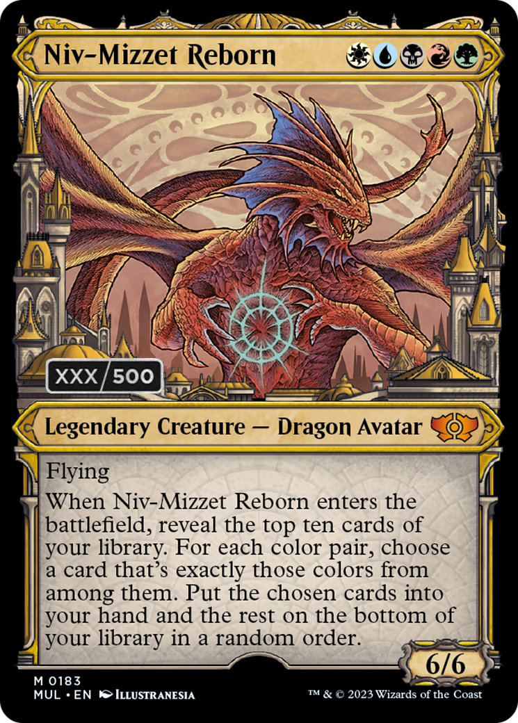 Niv-Mizzet Reborn (Serialized) [Multiverse Legends] | Spectrum Games