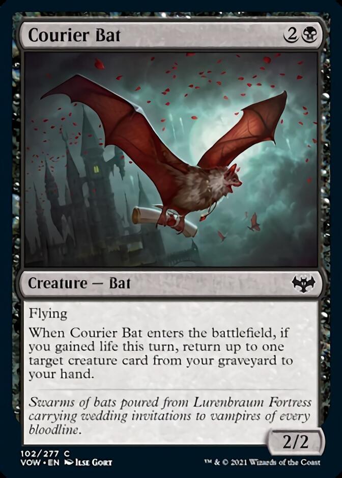 Courier Bat [Innistrad: Crimson Vow] | Spectrum Games