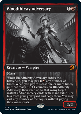 Bloodthirsty Adversary [Innistrad: Double Feature] | Spectrum Games