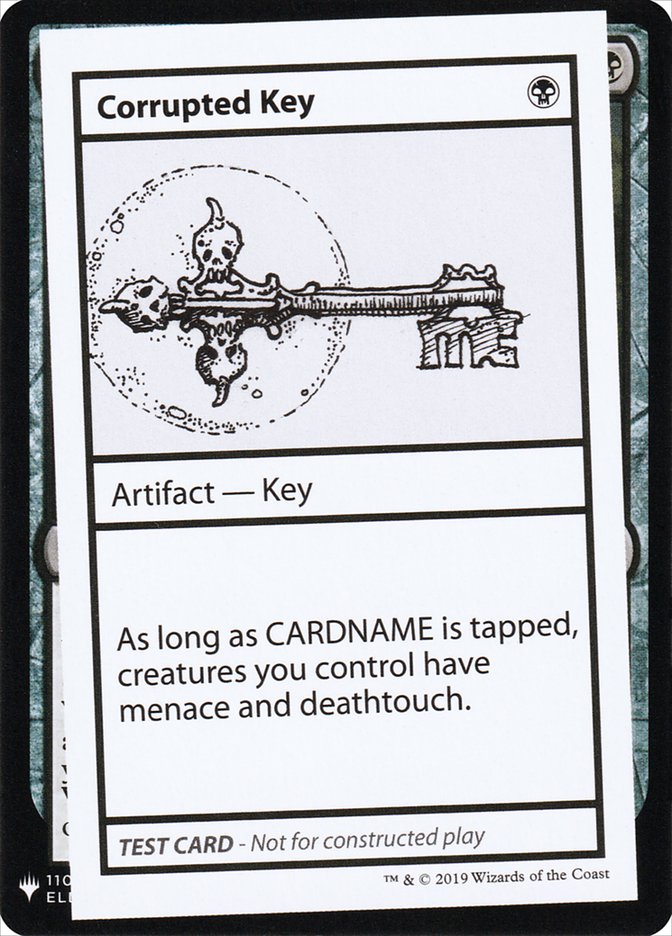 Corrupted Key [Mystery Booster Playtest Cards] | Spectrum Games