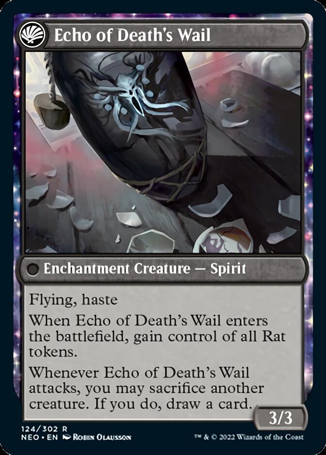 Tribute to Horobi // Echo of Death's Wail [Kamigawa: Neon Dynasty] | Spectrum Games