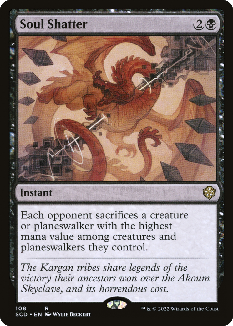 Soul Shatter [Starter Commander Decks] | Spectrum Games