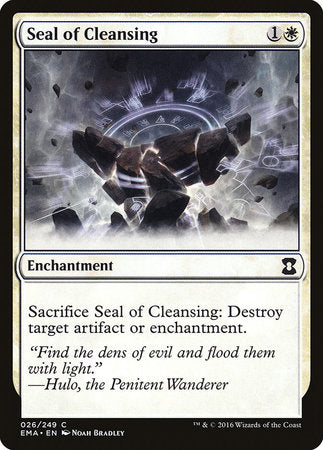 Seal of Cleansing [Eternal Masters] | Spectrum Games