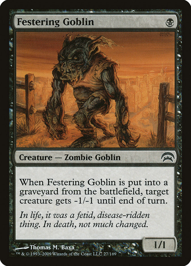 Festering Goblin [Planechase] | Spectrum Games