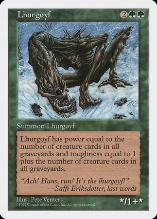 Lhurgoyf [Fifth Edition] | Spectrum Games