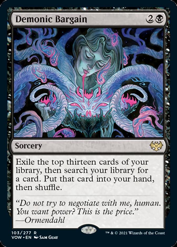 Demonic Bargain [Innistrad: Crimson Vow] | Spectrum Games