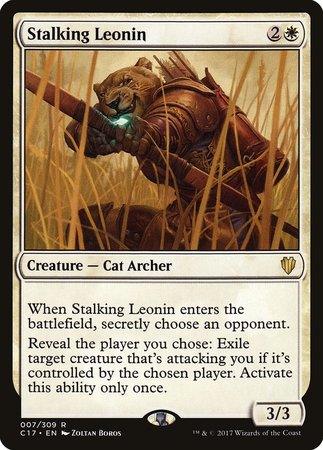 Stalking Leonin [Commander 2017] | Spectrum Games