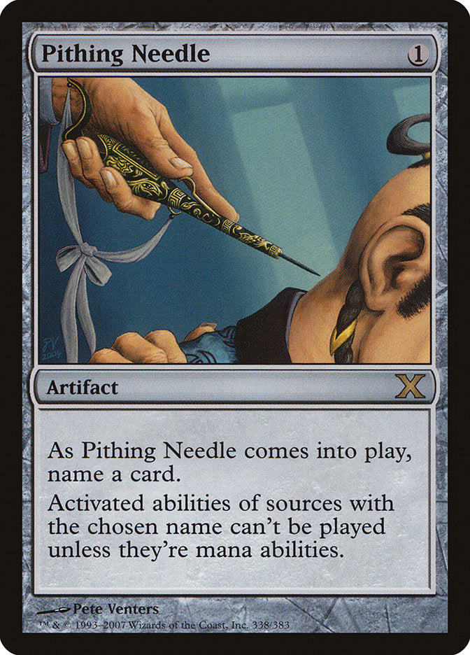 Pithing Needle [Tenth Edition] | Spectrum Games