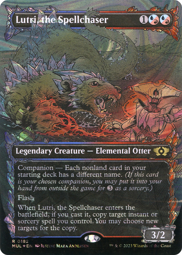 Lutri, the Spellchaser (Halo Foil) [Multiverse Legends] | Spectrum Games