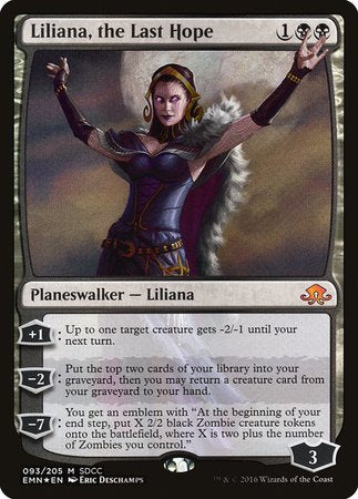 Liliana, the Last Hope SDCC 2016 EXCLUSIVE [San Diego Comic-Con 2016] | Spectrum Games