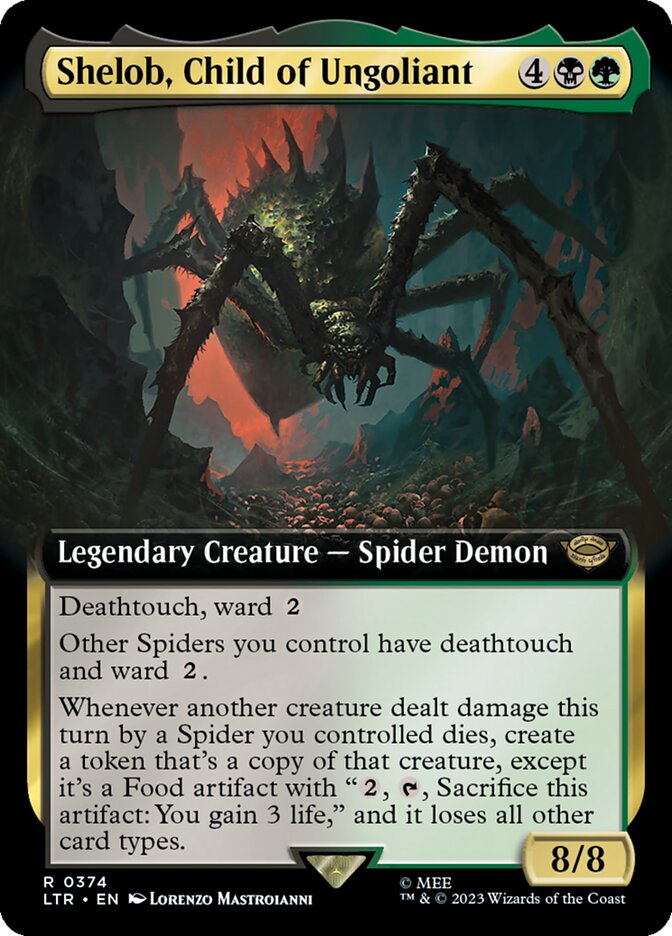 Shelob, Child of Ungoliant (Extended Art) [The Lord of the Rings: Tales of Middle-Earth] | Spectrum Games