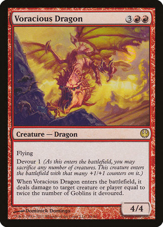 Voracious Dragon [Duel Decks: Knights vs. Dragons] | Spectrum Games