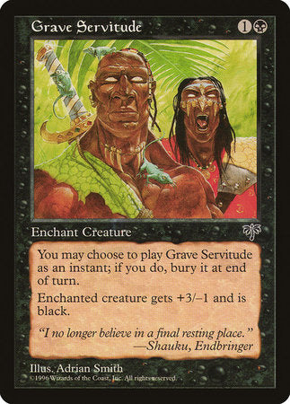 Grave Servitude [Mirage] | Spectrum Games