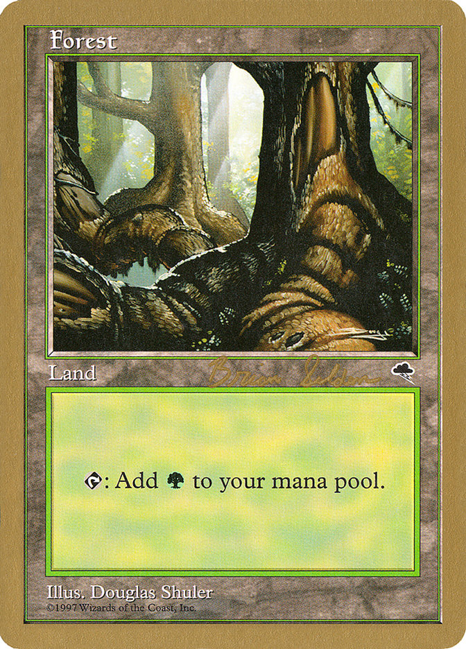 Forest (bs348) (Brian Selden) [World Championship Decks 1998] | Spectrum Games