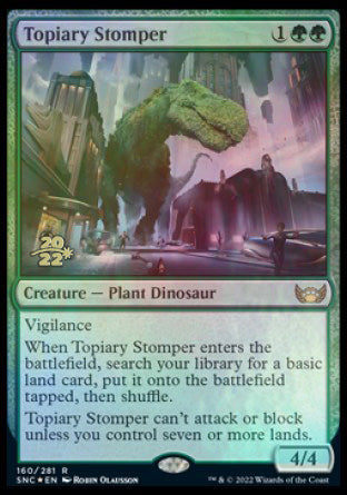 Topiary Stomper [Streets of New Capenna Prerelease Promos] | Spectrum Games