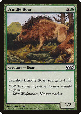 Brindle Boar [Magic 2012] | Spectrum Games