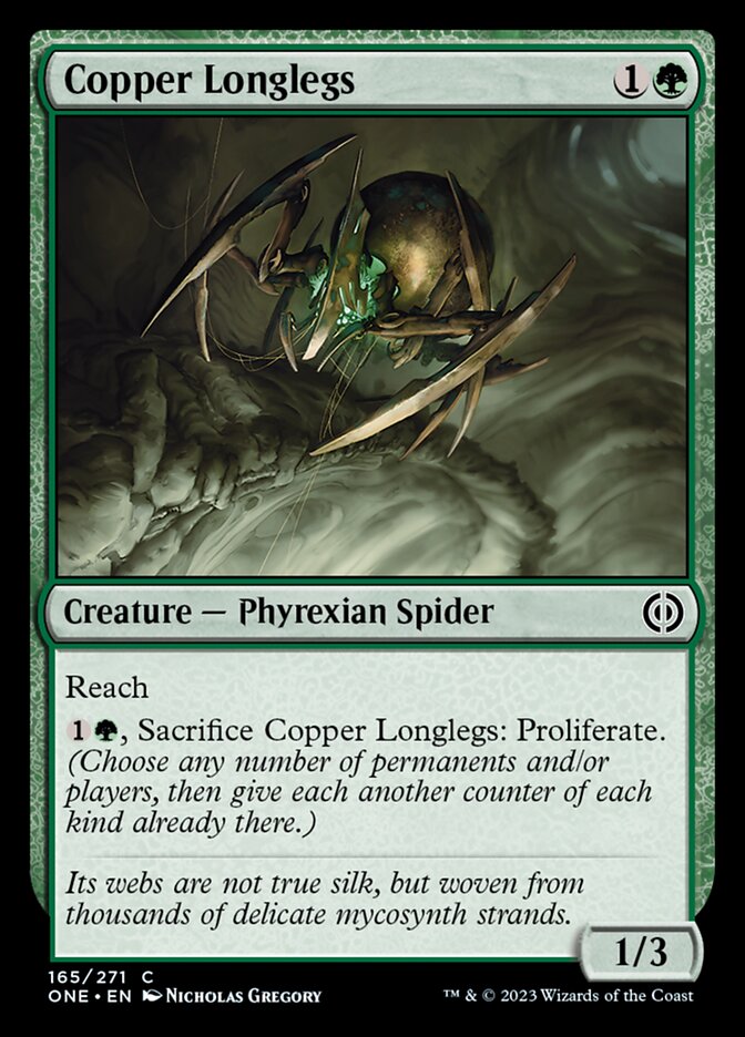 Copper Longlegs [Phyrexia: All Will Be One] | Spectrum Games