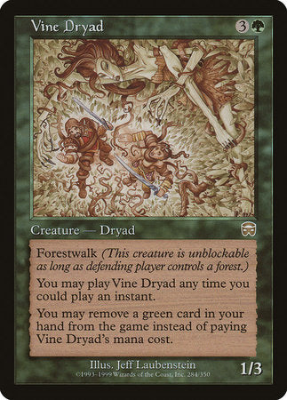 Vine Dryad [Mercadian Masques] | Spectrum Games