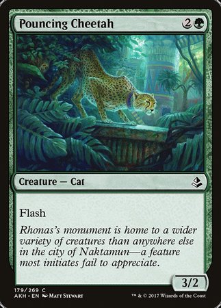 Pouncing Cheetah [Amonkhet] | Spectrum Games
