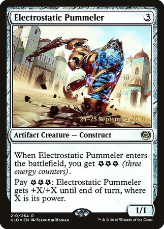 Electrostatic Pummeler [Kaladesh Promos] | Spectrum Games