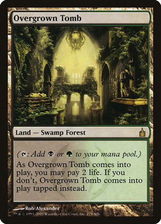 Overgrown Tomb [Ravnica: City of Guilds] | Spectrum Games