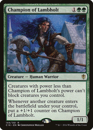 Champion of Lambholt [Commander 2016] | Spectrum Games