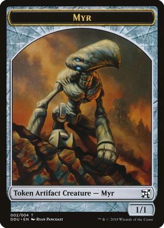Myr Token [Duel Decks: Elves vs. Inventors Tokens] | Spectrum Games