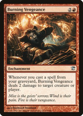 Burning Vengeance [Innistrad] | Spectrum Games