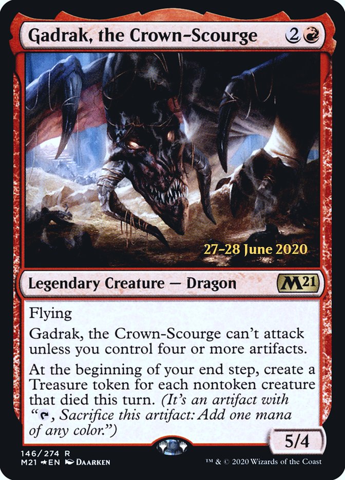 Gadrak, the Crown-Scourge  [Core Set 2021 Prerelease Promos] | Spectrum Games