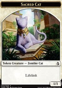 Sacred Cat // Insect Token [Amonkhet Tokens] | Spectrum Games