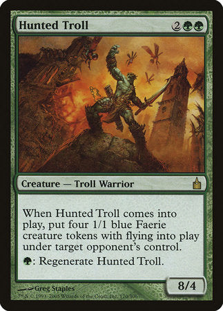 Hunted Troll [Ravnica: City of Guilds] | Spectrum Games